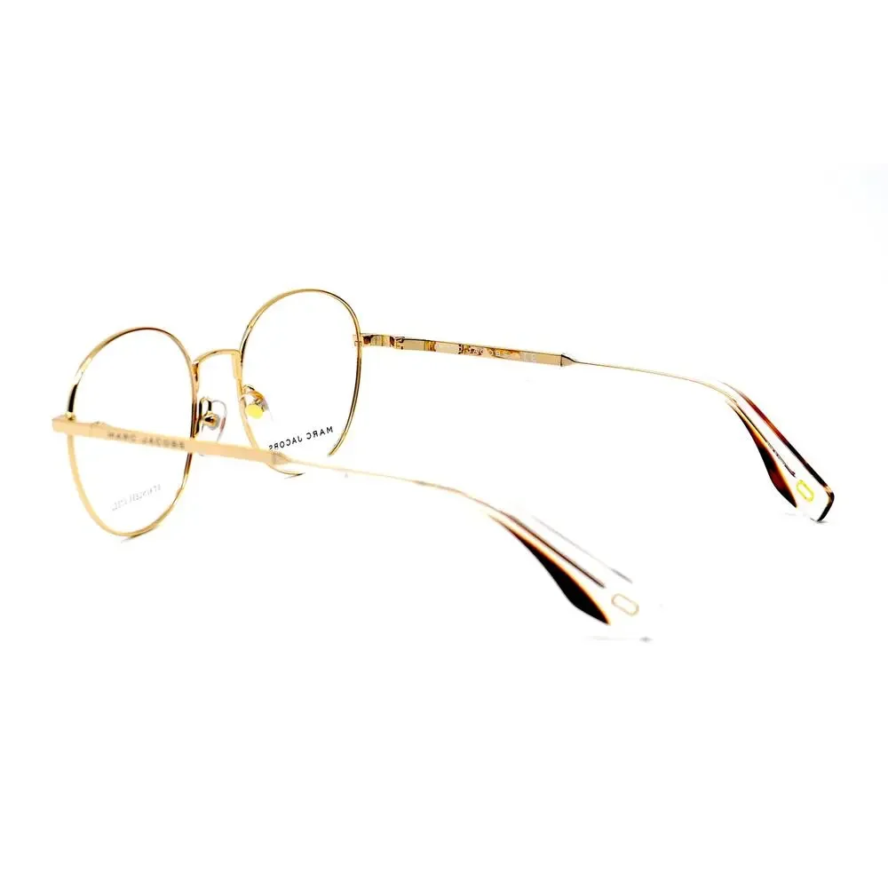 NEW MARC JACOBS MARC272 J5G GOLD AUTHENTIC EYEGLASSES FRAME